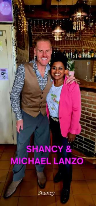 Sfeerfoto van een optreden van Shancy